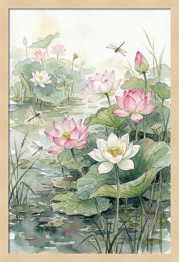 Serene Lotus Blossom