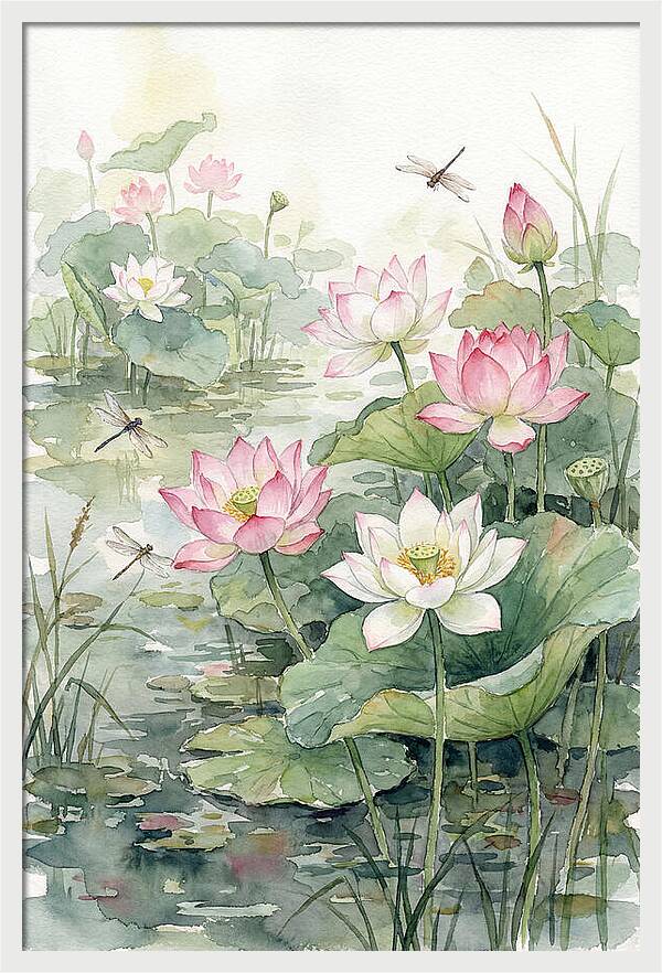 Serene Lotus Blossom