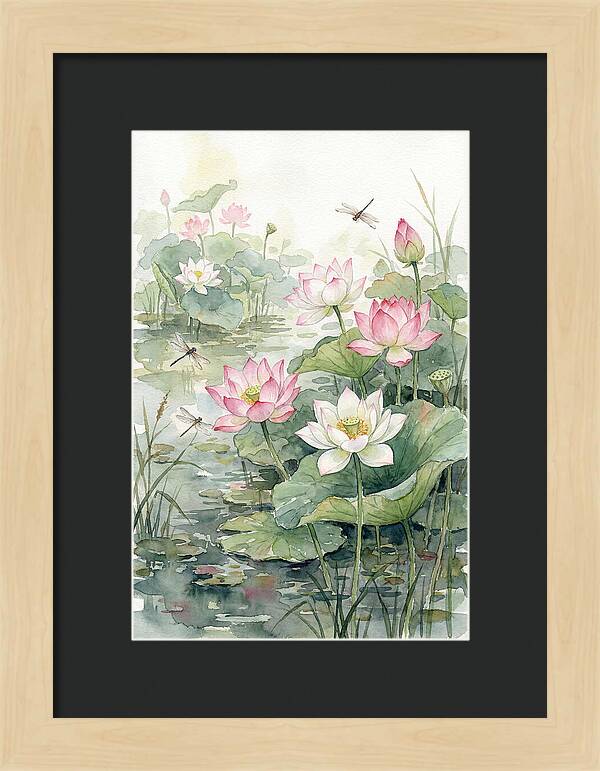 Serene Lotus Blossom