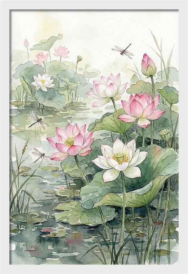 Serene Lotus Blossom
