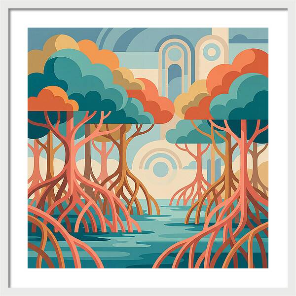 Serene Mangrove Serenity