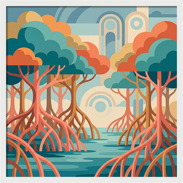 Serene Mangrove Serenity