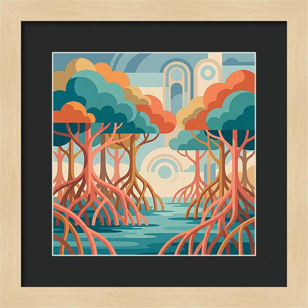 Serene Mangrove Serenity