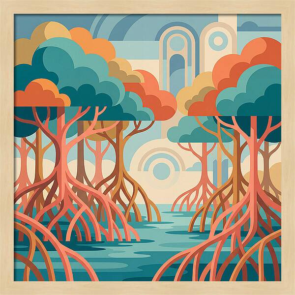 Serene Mangrove Serenity
