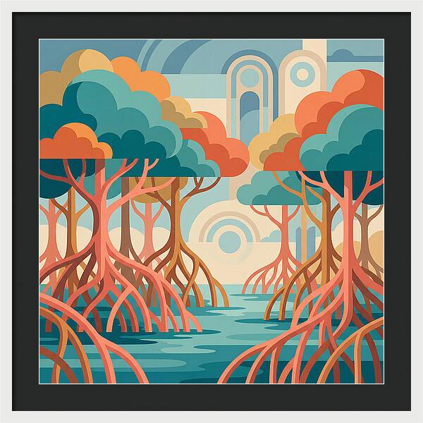 Serene Mangrove Serenity