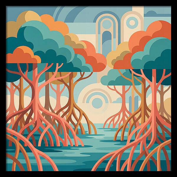 Serene Mangrove Serenity