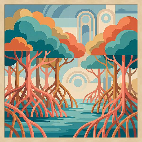 Serene Mangrove Serenity