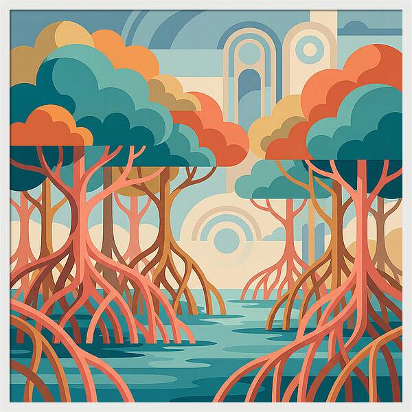 Serene Mangrove Serenity
