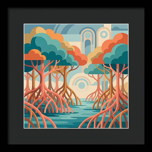 Serene Mangrove Serenity