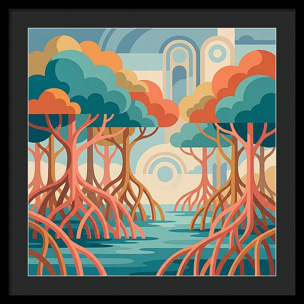 Serene Mangrove Serenity