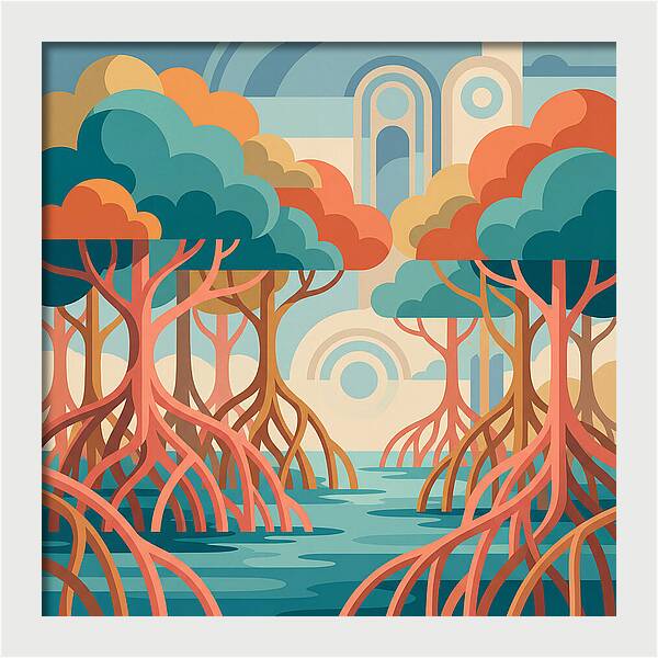 Serene Mangrove Serenity