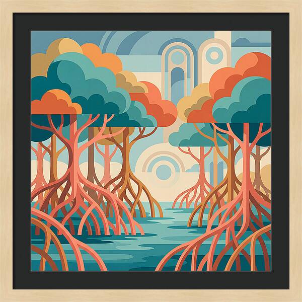 Serene Mangrove Serenity