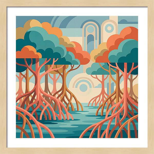 Serene Mangrove Serenity