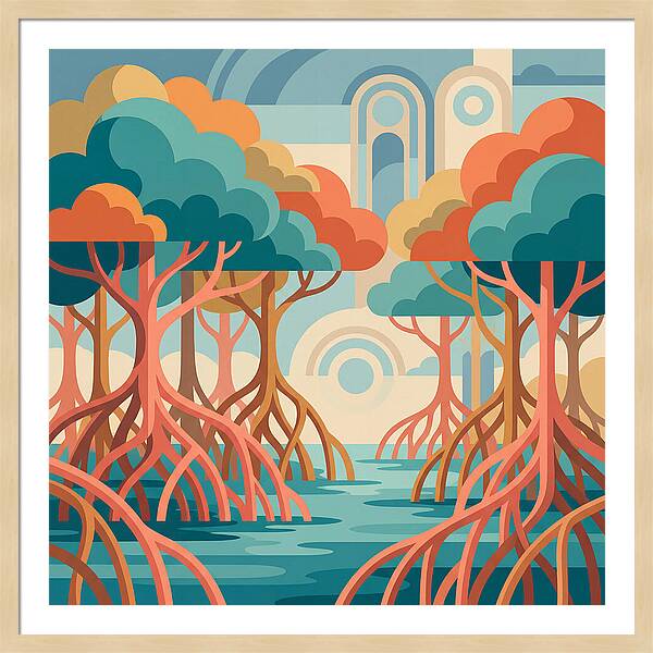Serene Mangrove Serenity