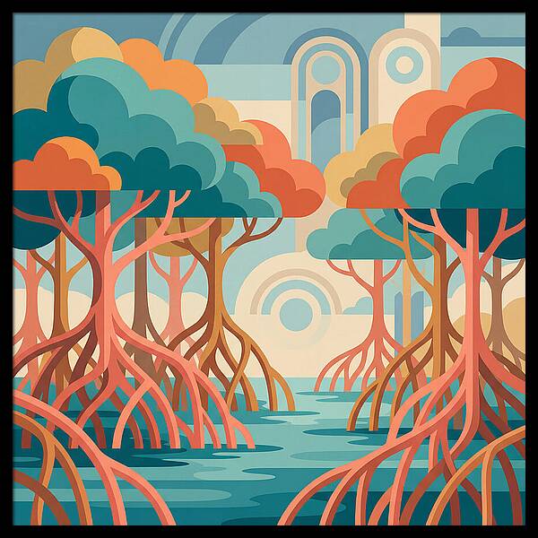 Serene Mangrove Serenity