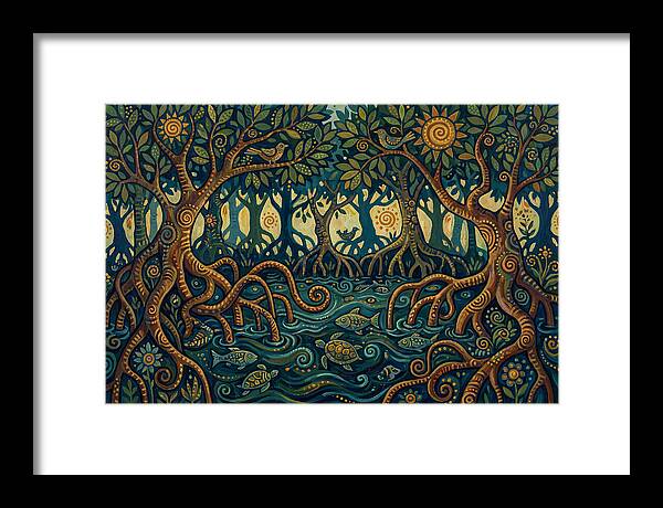 Serene Mangrove Waterscape