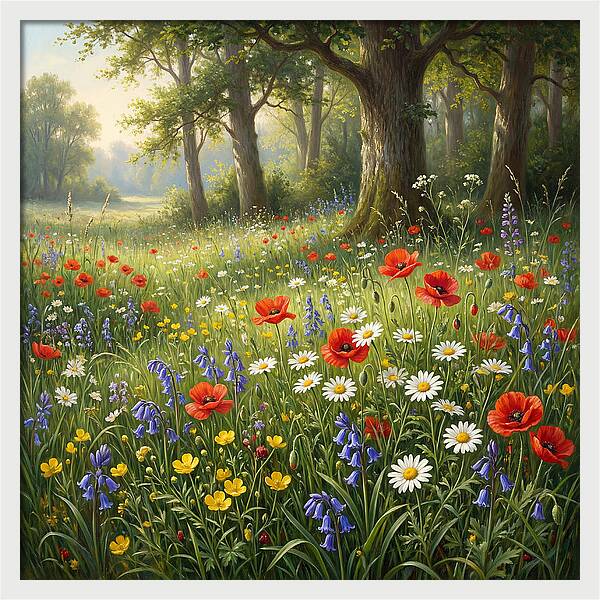 Serene Meadow In