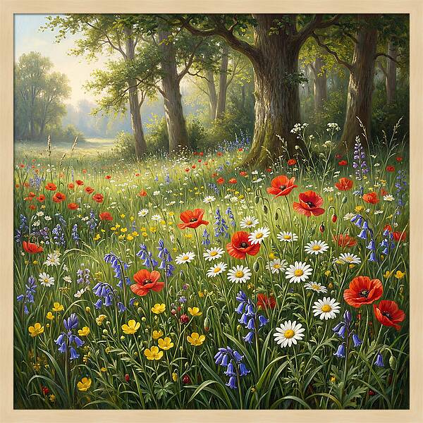 Serene Meadow In