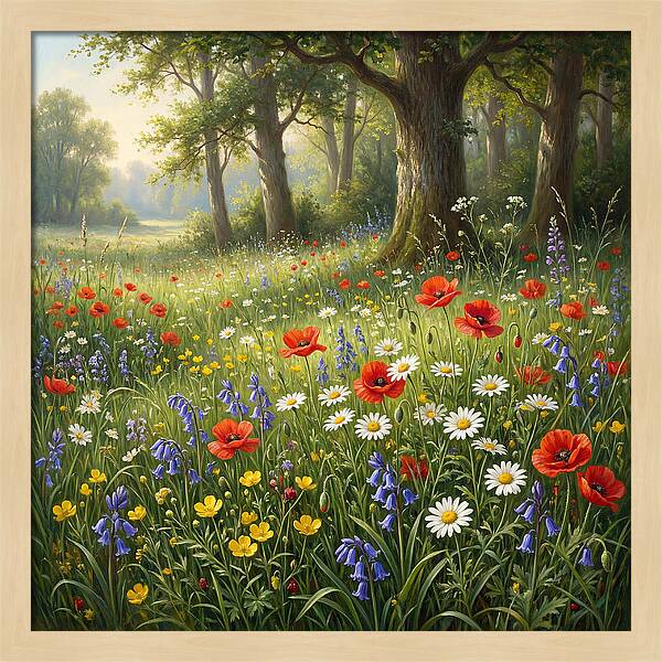 Serene Meadow In