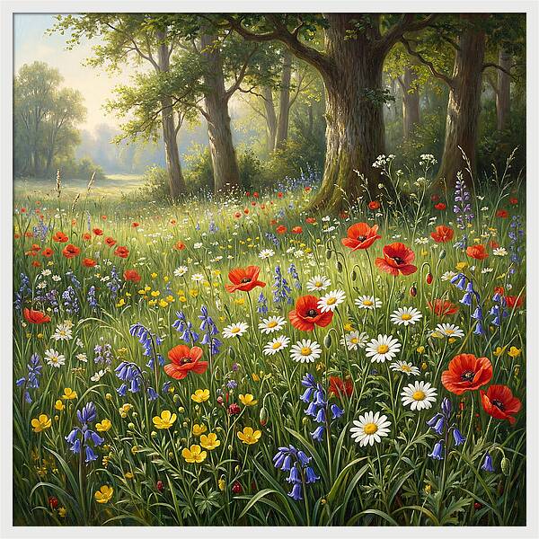 Serene Meadow In