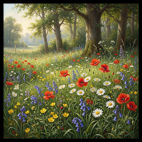 Serene Meadow In