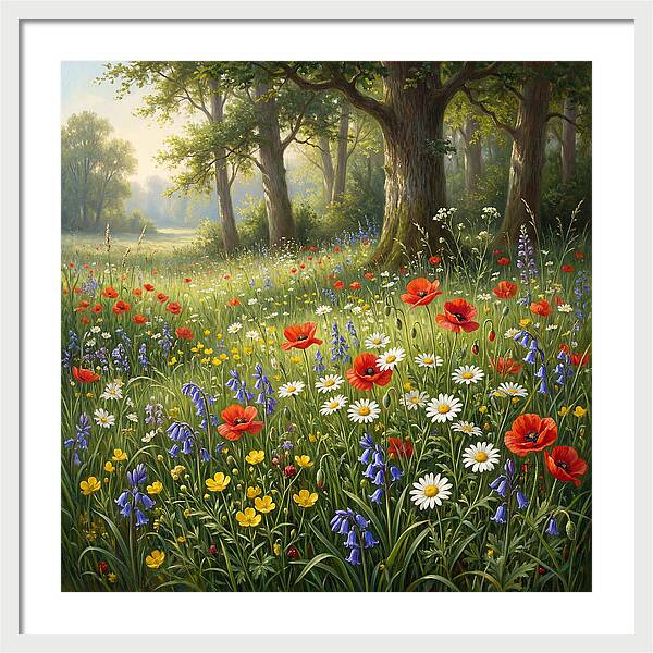 Serene Meadow In