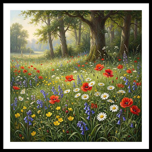 Serene Meadow In
