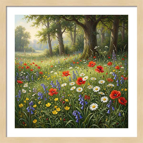 Serene Meadow In