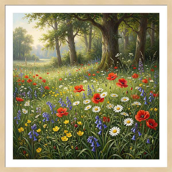 Serene Meadow In