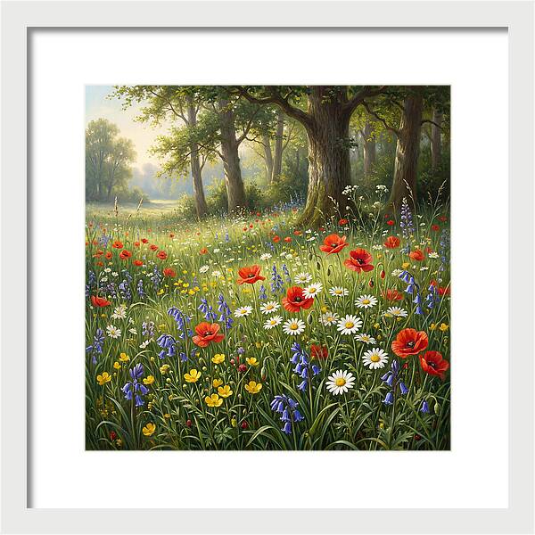 Serene Meadow In