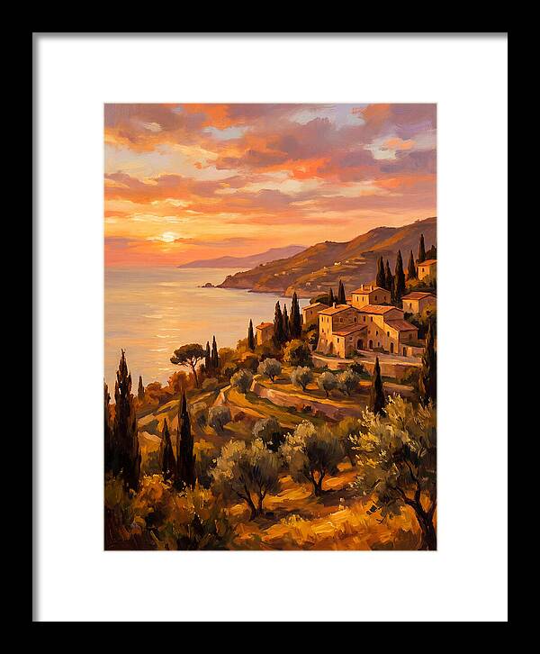 Serene Mediterranean Dusk