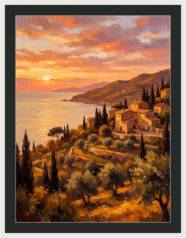 Serene Mediterranean Dusk
