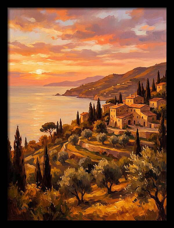 Serene Mediterranean Dusk