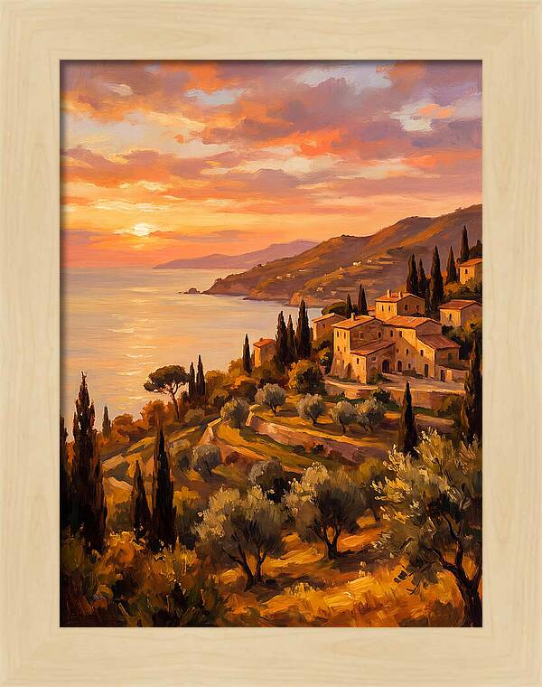 Serene Mediterranean Dusk