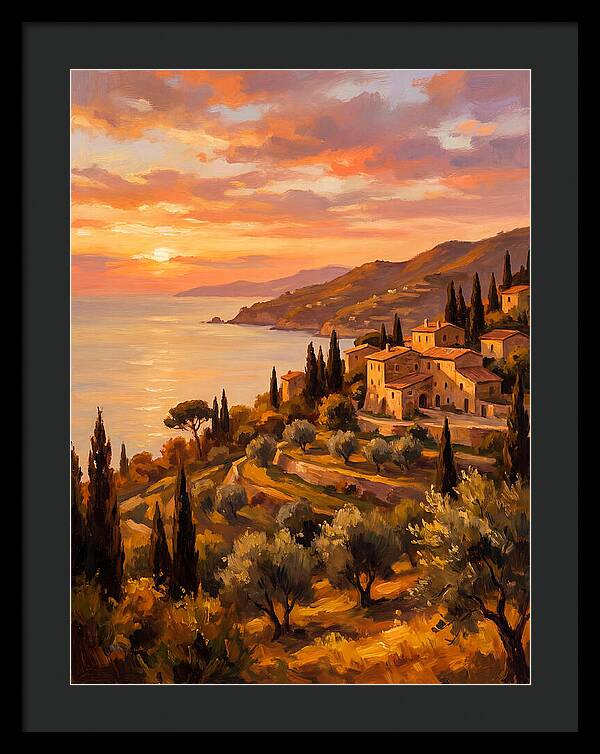 Serene Mediterranean Dusk