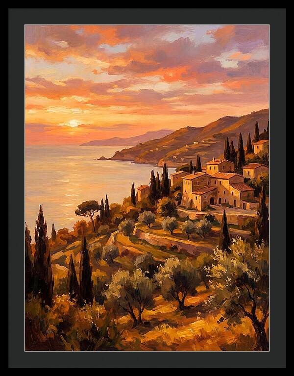 Serene Mediterranean Dusk