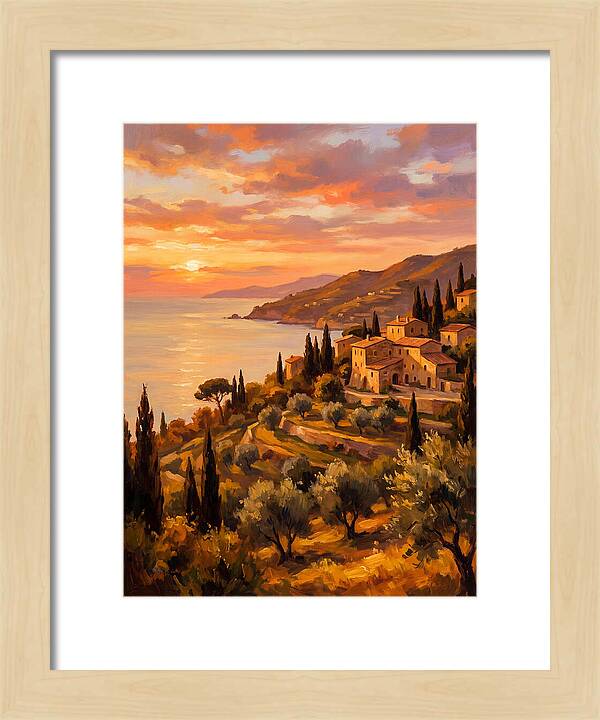 Serene Mediterranean Dusk