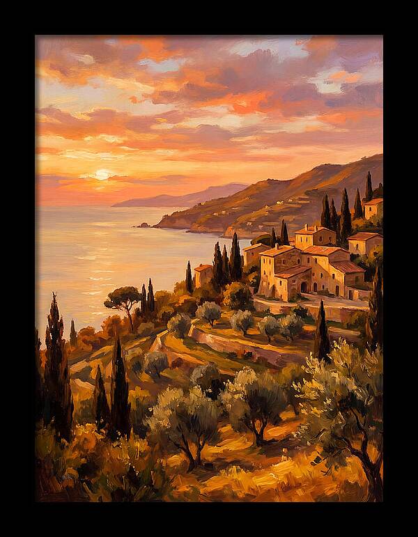 Serene Mediterranean Dusk