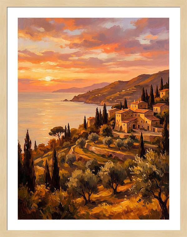 Serene Mediterranean Dusk