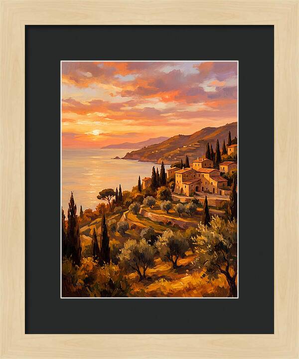 Serene Mediterranean Dusk