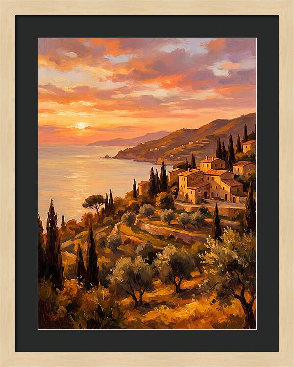 Serene Mediterranean Dusk