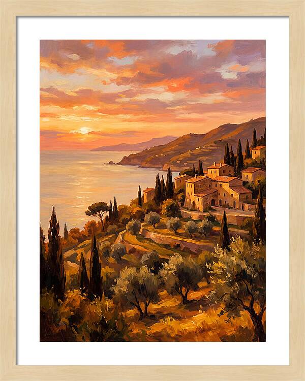 Serene Mediterranean Dusk