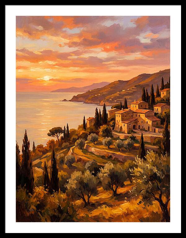 Serene Mediterranean Dusk