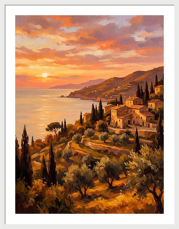 Serene Mediterranean Dusk
