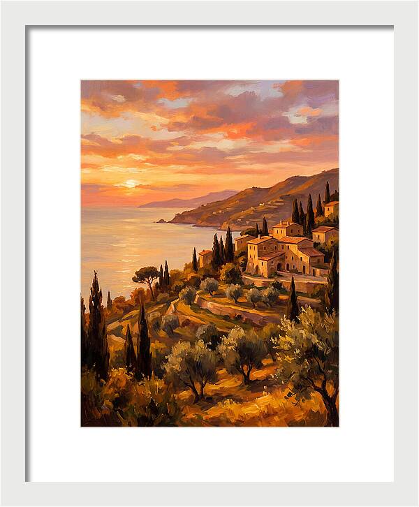 Serene Mediterranean Dusk