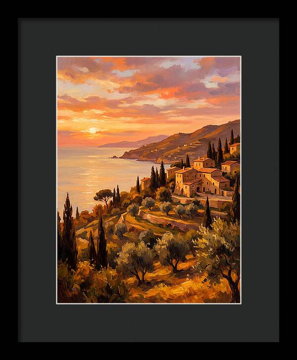 Serene Mediterranean Dusk