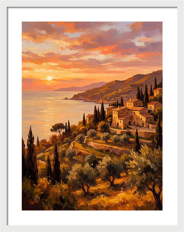 Serene Mediterranean Dusk