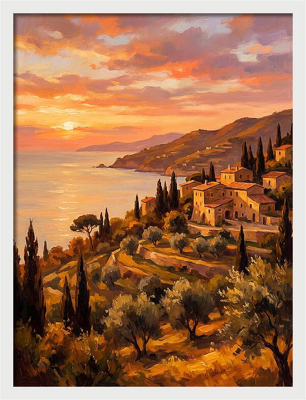Serene Mediterranean Dusk