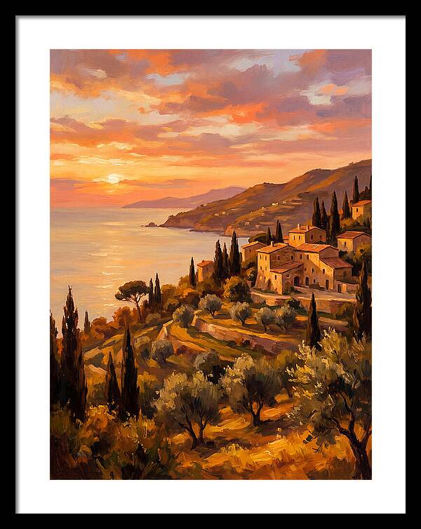 Serene Mediterranean Dusk