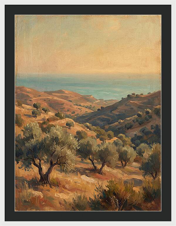 Serene Mediterranean Landscape